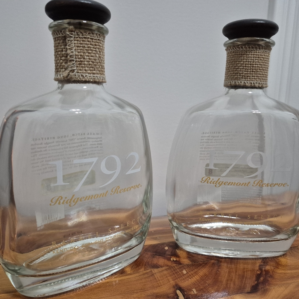 1792 Ridgemont Reserve Glass Bottles